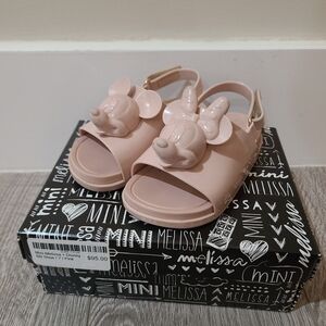 Mini melissa disney mickey minnie sandals sz 7